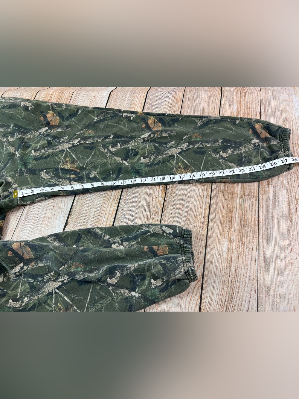 Mens No Boundaries Camo Sweat Jogger Pants Drawstring Pockets Stretch Large - Picture 5 of 7